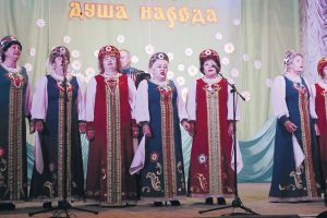 В русской песне - душа народа