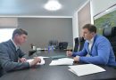 Виталий Хоценко провёл рабочую встречу с главой Марьяновского района Аркадием Ефименко