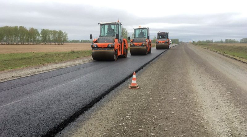 В Омской области продолжаются  ремонтные работы по нацпроекту «Безопасные качественные дороги»